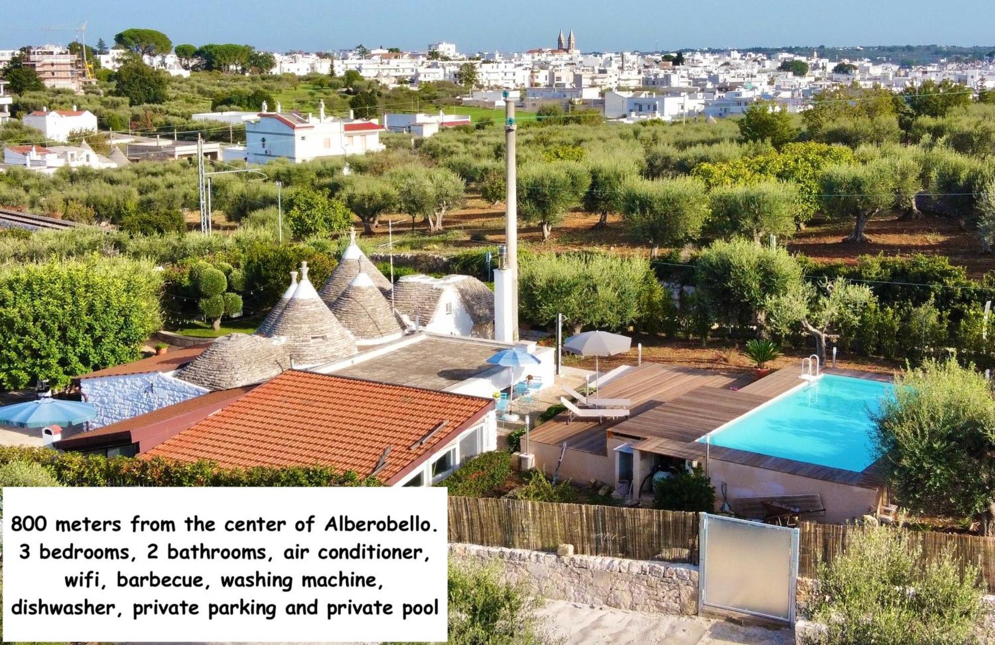 Trullo Il Carrubo Villa Alberobello Buitenkant foto